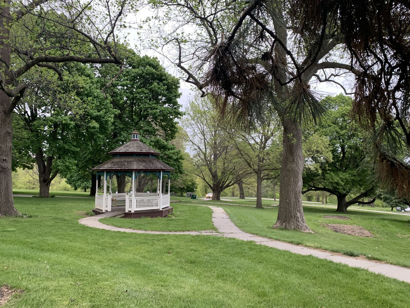 gazebo before